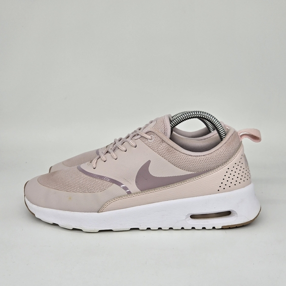 Nike Air Max Thea 'White Pink' Women's Running Shoes Size 10 - Picture 1 of 8